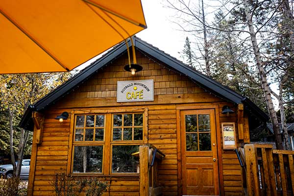 Buffalo Mountain Cafe at Buffalo Mountain Lodge in Banff National Park