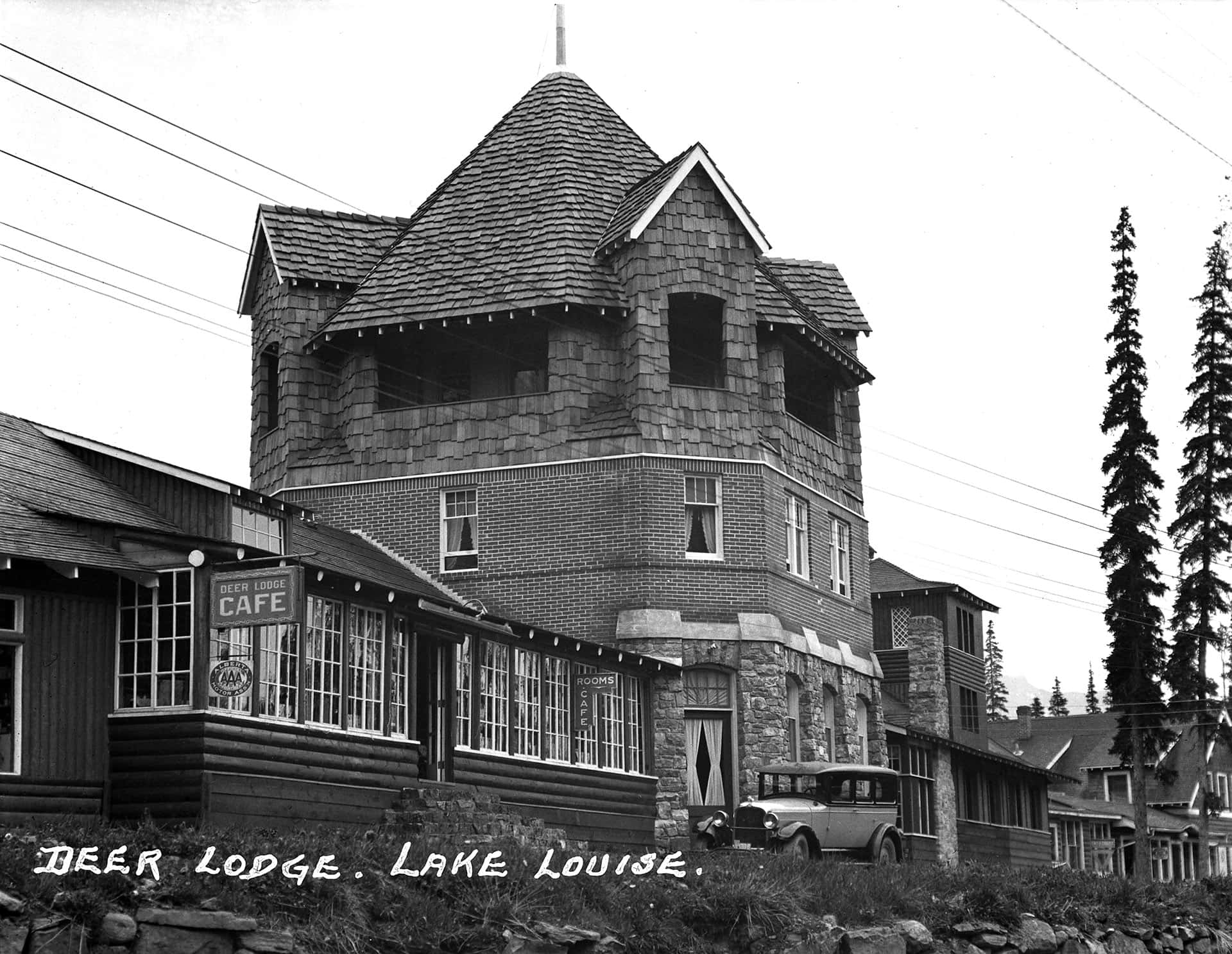 History at Deer Lodge in Lake Louise